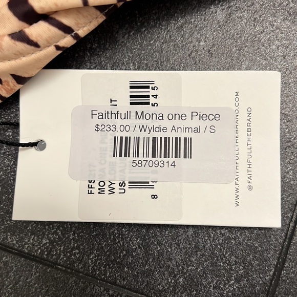 Faithful The Brand Mona One Piece Swimsuit - Picture 5 of 6